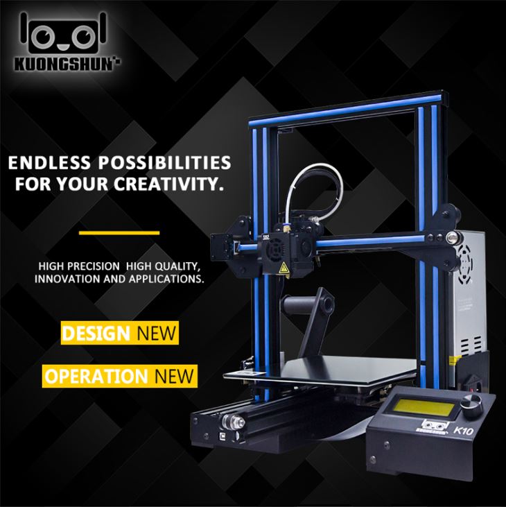 New Kuongshun K10 3D Printer 